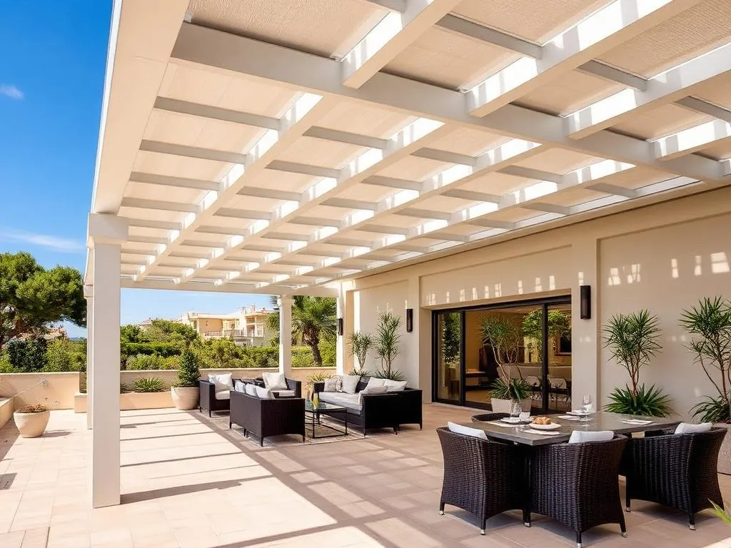 Pergola Thermothop aluminium