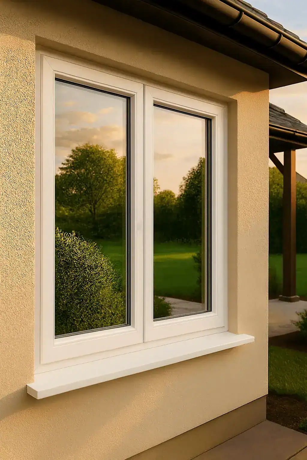 Fenêtre PVC blanche